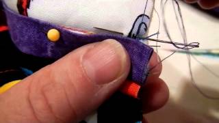 How to Sew a Ladder Stitch  Slip Stitch Blind Stitch or Invisible Stitch Instructions [upl. by Oiram]