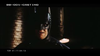 THE DARK KNIGHT SCREEN TEST  Christian Bale  Cillian Murphy  Eion Bailey [upl. by Aliak]