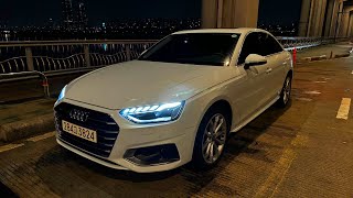 2024 A4 40 TFSI  POV TEST DRIVE NIGHT [upl. by Ydisahc]