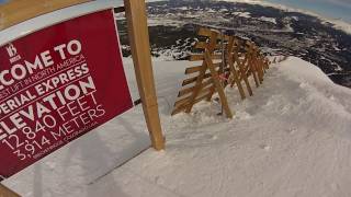 Breckenridge Mountain Tour  Imperial Bowl Expert [upl. by Oralee]