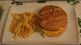 Hamburger Frites Maison Tutoriel [upl. by Repard236]