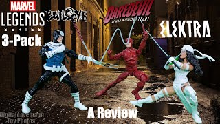 Daredevil 3Pack  A Marvel Legends Series Review [upl. by Enar]