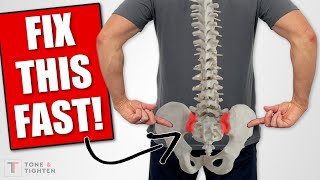 INSTANT RELIEF Sacroiliac Joint SI Joint Self Adjustment Technique [upl. by Trent]