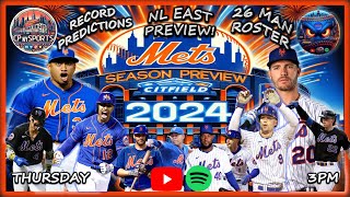 Mets Season Preview 2024  32824  New York Mets  Mets Roster  Opening Day  Mets vs Brewers [upl. by Burkhart]