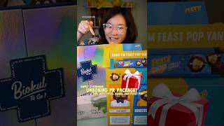 UNBOXING PR PACKAGE DARI WALLS FEAST POP BIOKUL SAMA HEALTHY GO [upl. by Pasquale]