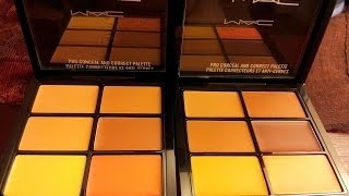 MAC Pro Conceal and Correct Palette [upl. by Ron]