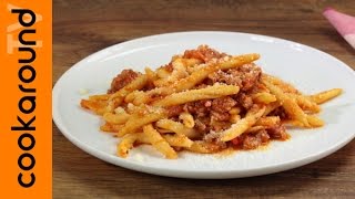 Fileja al sugo di salsiccia Ricette primi piatti [upl. by Akapol]