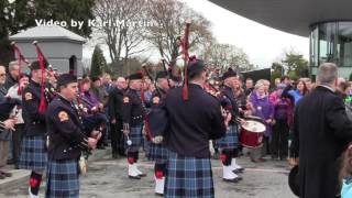 The Irish national anthem  Dublin Fire Brigade Pipe Band [upl. by Amis]