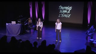 Les Trophées Slam à lécole 2024 au théâtre du Petit SaintMartin à Paris les textes en compétition [upl. by Berardo938]