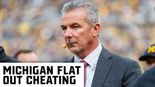 Urban Meyer Says Sending People To Go Sign Steal Is Called Cheating [upl. by Sivi]