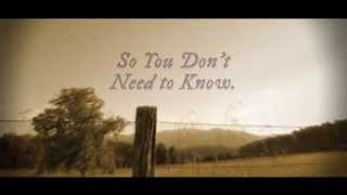 Anthem Lights  The Unknown Lyric Video [upl. by Aniham429]