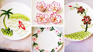 Top Chef Tell You How To Make Beautiful And Delicate Plattersvegetable fruitcarving [upl. by Alenairam]