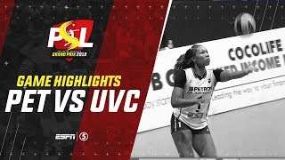 Highlights Petron vs United VC  PSL Grand Prix 2019 [upl. by Selby682]