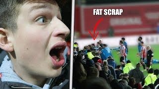 PLAYERS AND FANS KICK OFF  Brentford vs Barnet VLOG [upl. by Setsero884]