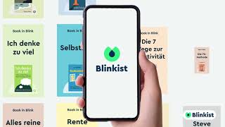 Blinkist  Bücher in 15 Min verstehen [upl. by Yecart]