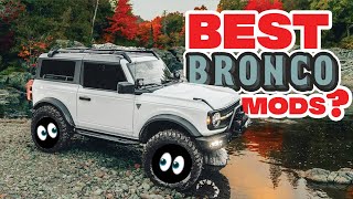 Modding My Bronco Best OffRoad Setup  2021 Ford Bronco Custom Parts Install [upl. by Ellecram]