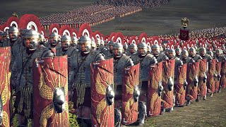 Rome Vs Germanic Tribes  10000 Unit cinematic battle  Total War Rome II [upl. by Rettuc]