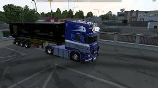 ETS2 Livraison avec la WIELTON MASTER SCRAP départ de la Suède [upl. by Renmus]