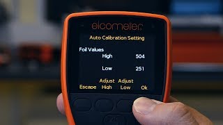 Using the Auto Calibration feature of the Elcometer 456 Coating Thickness Gauge [upl. by Munson787]