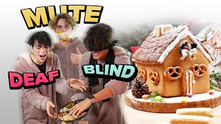 BLIND DEAF and MUTE cooking challenge [upl. by Baxie]