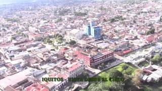 Iquitos  Vista desde el Cielo Made in Peru en Ruta [upl. by Kcyrred]