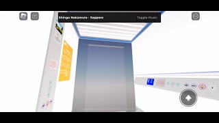 August 15 2024 FLS Novi 3 Traction Elevator  SC Room  Lift Exhibition Showcase  Roblox City [upl. by Aleihs]