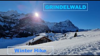 Grindelwald Winter Hike [upl. by Eugatnom]