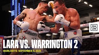 HIGHLIGHTS  Mauricio Lara vs Josh Warrington 2 [upl. by Atekehs]