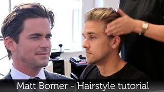 Matt Bomer Hairstyle  Awesome Mens Hair Tutorial  Slikhaar TV [upl. by Aderb]