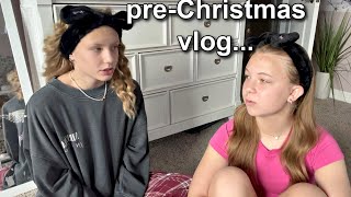 our preChristmas vlog very random and quite weird [upl. by Ennaerb]