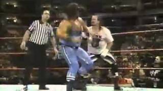 The Quebecers vs Terry Funk and Too Cold Scorpio WWF 1998 [upl. by Zingale]