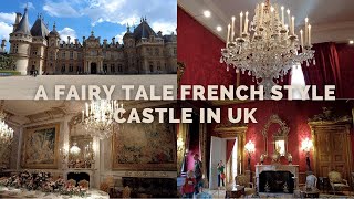 WADDESDON MANOR 2022 TOUR FRENCH STYLE CASTLE IN UK  NATIONAL TRUST [upl. by Yuh]