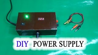 How to make Adjustable Voltage Power Supply Simple IC LM317 [upl. by Aima955]