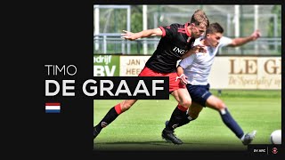 🇳🇱 Timo De Graaf  6ft6 Centerback  Grad Student Highlights [upl. by Lerrej31]