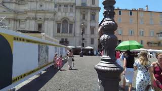 Piazza Navona Down and Dirty  Rome Italy  ECTV [upl. by Nierman129]