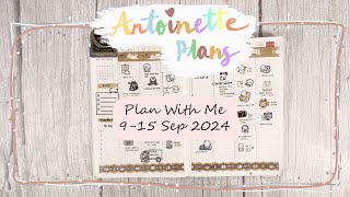 Plan With Me  9  15 Sep 2024 [upl. by Ignace865]