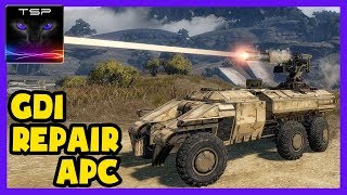 Crossout 65  GDI Repair APC  1x Scorpion Build and Coop Gameplay [upl. by Subak700]