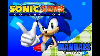 Sonic Gems Collection  Manuals Genesis Remix [upl. by Ormand]