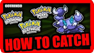 🔥 How to CATCH SKORUPI in POKEMON PLATINUM PEARL and DIAMOND [upl. by Chow553]