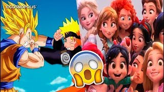 LOS 7 CROSSOVERS más INCREÍBLES de las CARICATURAS de tu INFANCIA [upl. by Lehcnom]