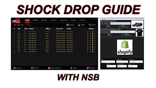 HOW TO COP SHOCK DROPS with Nike Shoe Bot amp NSB 20 preview  SHOPIFY Sneaker Botting [upl. by Dorn373]