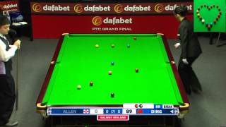 【Snooker 147 】Ding Junhui 2013 Snooker PTC Grand Finals [upl. by Barnes]