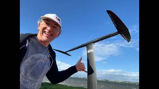 F4 GP Wahoo WindFoil Review [upl. by Muscolo664]