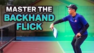 MASTER THE BACKHAND FLICK  How The PROs Do It [upl. by Eedyak]