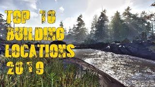 Top 10 Base Building Locations  Miscreated 2019 [upl. by Joashus814]