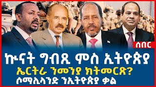 እዋናዊ ኢትዮጵያ ኲናት ክትእውጅ ኤርትራ ሃገር እያ ዓሰብ ግን ግብጺ ኢትዮ ሶማሊያ ውግእ ኤርትራኸ August 31 2024 ZENA TIGRIGNA Ben [upl. by Ayidan]