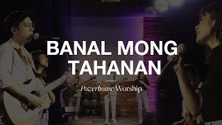 Banal Mong Tahanan Instrumental Piano Worship  Musikatha  Lyrics Video [upl. by Eibur]