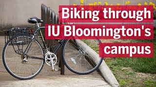 Riding through IU Bloomingtons Campus [upl. by Yeliab]