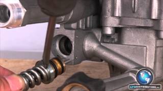 How to replace an unloader valve on your pressure washer pump [upl. by Aicekat322]