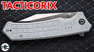 EXCELLENT XL Budget Knife  Civivi Tacticorix Folding Knife  Overview and Review [upl. by Ainnos]